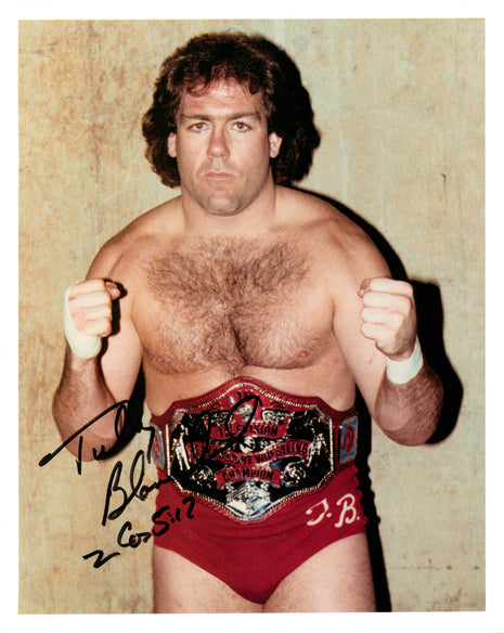 Tully Blanchard signed 8x10 Photo