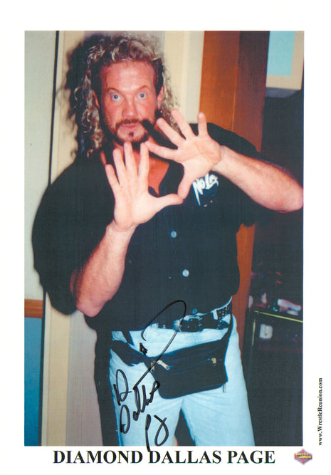 Diamond Dallas Page signed 8x10 Photo