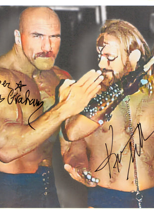 Kevin Sullivan & Superstar Billy Graham dual signed 8x10 Photo