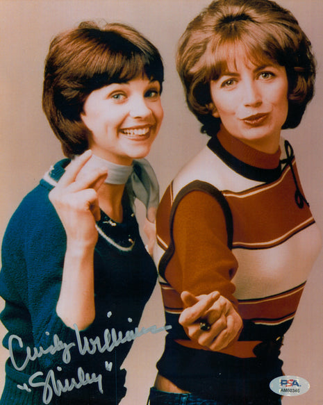 Cindy Williams (Livern & Shirley) signed 8x10 Photo (w/ PSA)