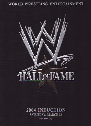 Multi-signed 2004 WWE Hall of Fame Program