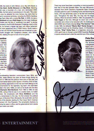 Multi-signed 2004 WWE Hall of Fame Program