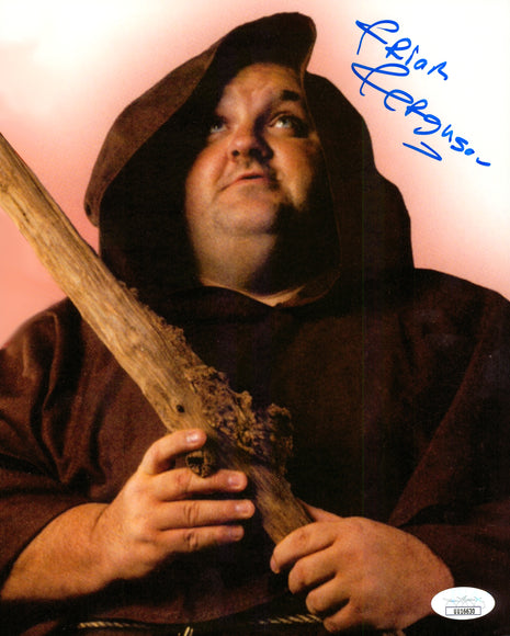 Friar Ferguson (Bastion Booger) signed 8x10 Photo (w/ JSA)