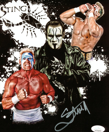Sting signed 8x10 Photo (w/ JSA)