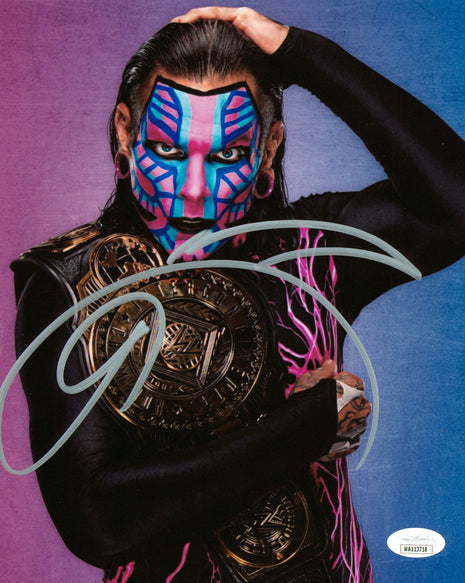 Jeff Hardy signed 8x10 Photo (w/ JSA)