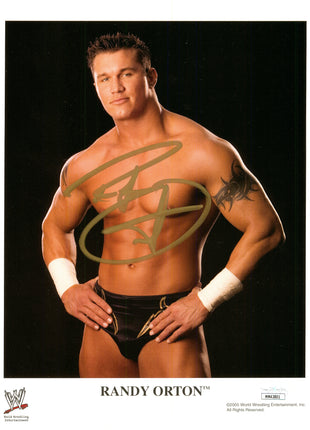 Randy Orton signed 8x10 Photo (w/ JSA)