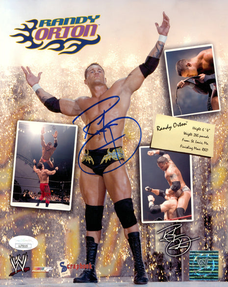 Randy Orton signed 8x10 Photo (w/ JSA)