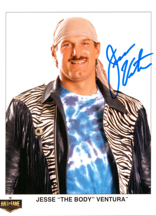 Jesse Ventura signed 8x10 Photo