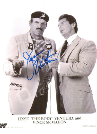 Jesse Ventura signed 8x10 Photo