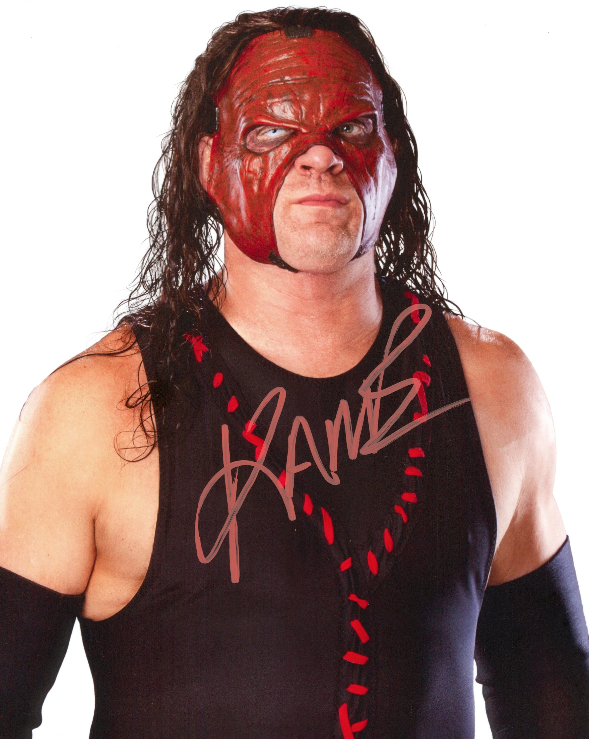 Kane signed 8x10 Photo Signed By Superstars Kane signed 8x10 Photo Signed By Superstars