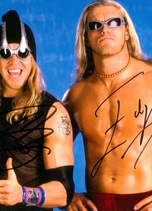 Edge & Christian dual signed 8x10 Photo