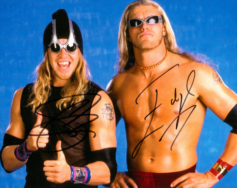 Edge & Christian dual signed 8x10 Photo