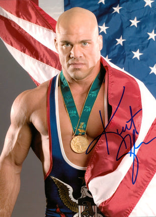 Kurt Angle signed 8x10 Photo