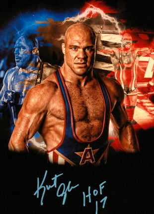 Kurt Angle signed 8x10 Photo