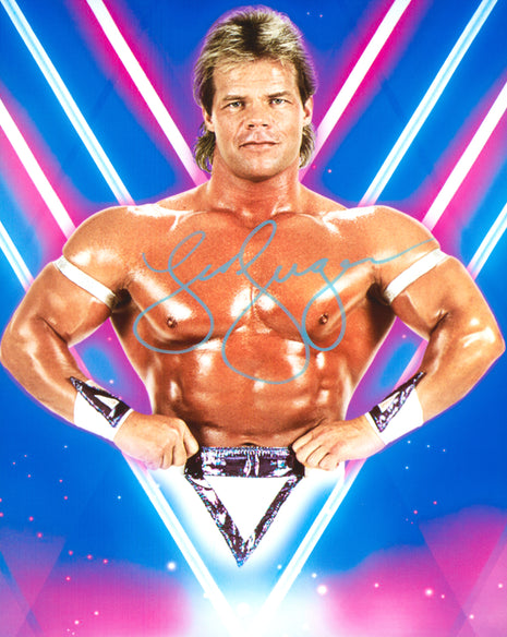 Lex Luger signed 8x10 Photo