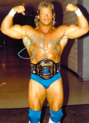 Lex Luger signed 8x10 Photo