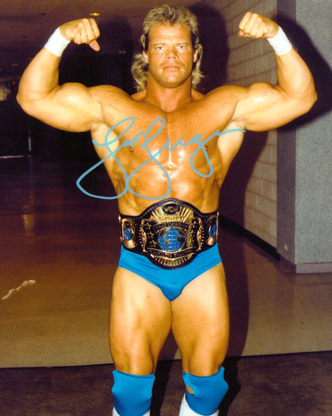 Lex Luger signed 8x10 Photo