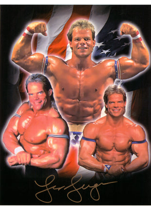 Lex Luger signed 8x10 Photo