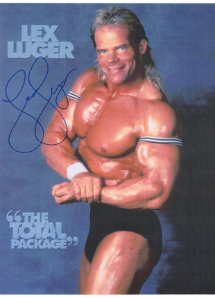 Lex Luger signed 8x10 Photo