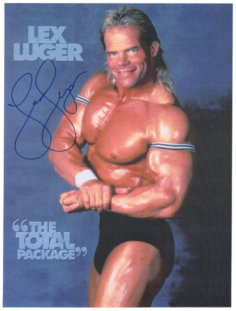 Lex Luger signed 8x10 Photo