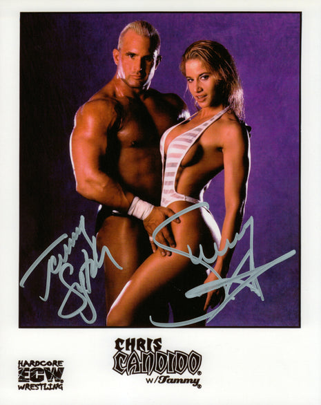 Sunny & Tammy Sytch dual signed 8x10 Photo