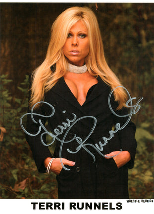 Terri Runnels signed 8x10 Photo