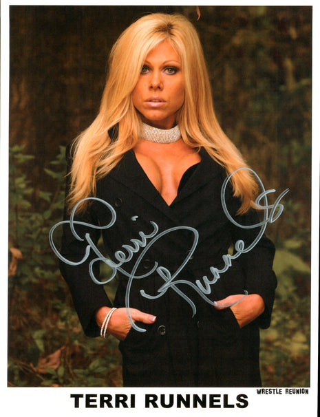 Terri Runnels signed 8x10 Photo