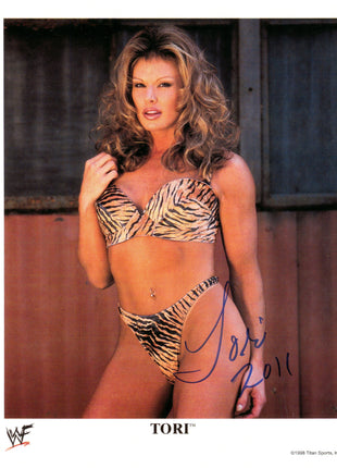 Tori Signed 8x10 Photo