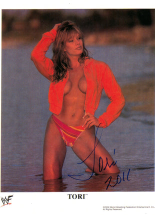 Tori Signed 8x10 Photo