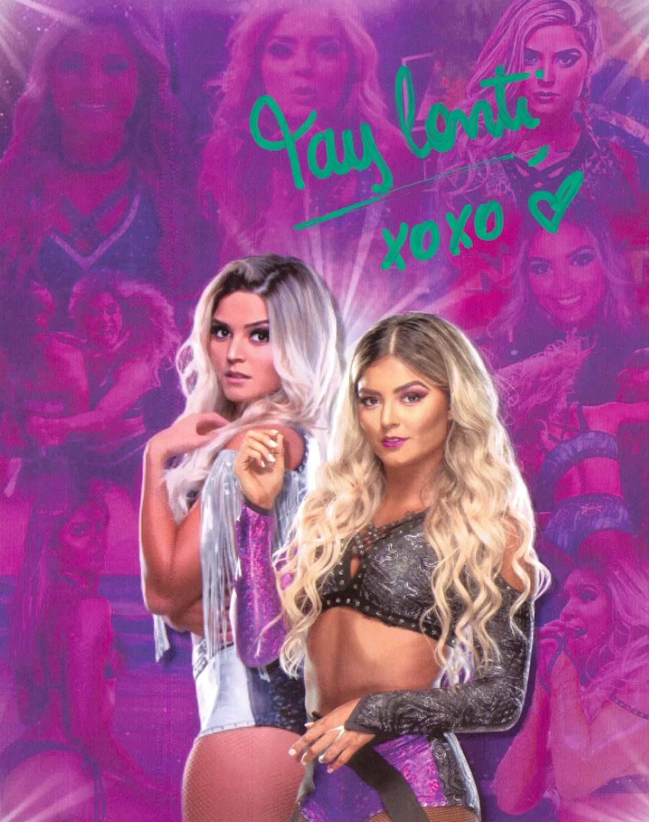 Tay Conti signed 8x10 Photo – Signed By Superstars