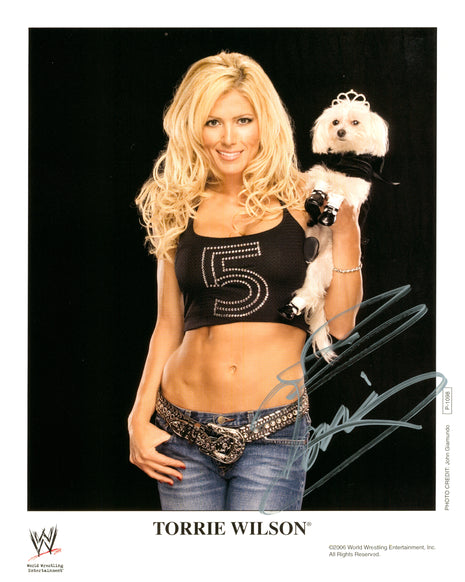 Torrie Wilson signed 8x10 Photo