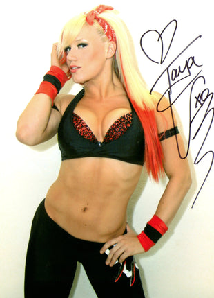 Taya Valkyrie signed 8x10 Photo