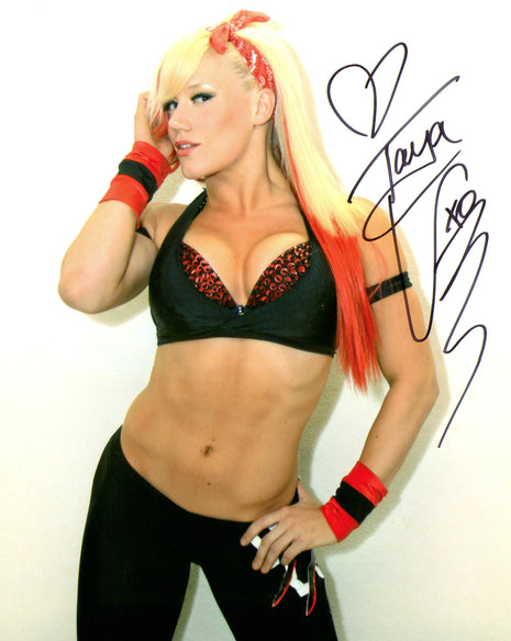 Taya Valkyrie signed 8x10 Photo