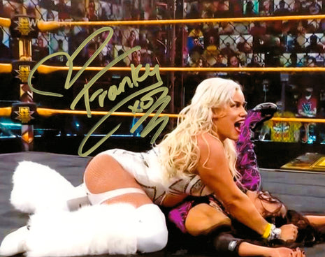 Franky Monet (Taya Valkyrie) signed 8x10 Photo