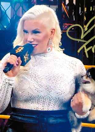 Franky Monet (Taya Valkyrie) signed 8x10 Photo