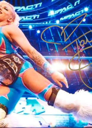 Taya Valkyrie signed 8x10 Photo