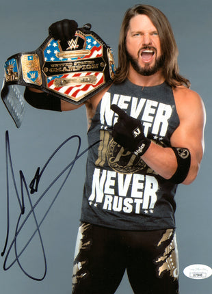 AJ Styles signed 8x10 Photo (w/ JSA)