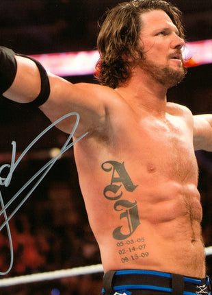 AJ Styles signed 8x10 Photo (w/ JSA)