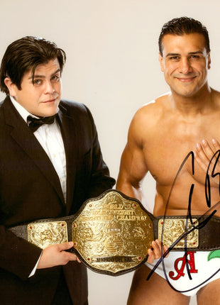 Alberto Del Rio & Ricardo Rodriguez dual signed 8x10 Photo