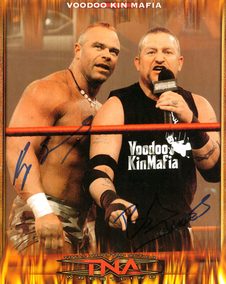 Billy Gunn & Road Dogg dual signed 8x10 Photo