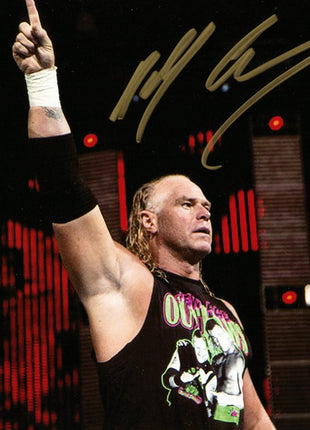 Foto firmada de 8x10 por Billy Gunn