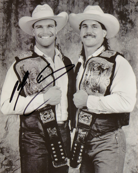 Photo 8x10 signée par Billy Gunn