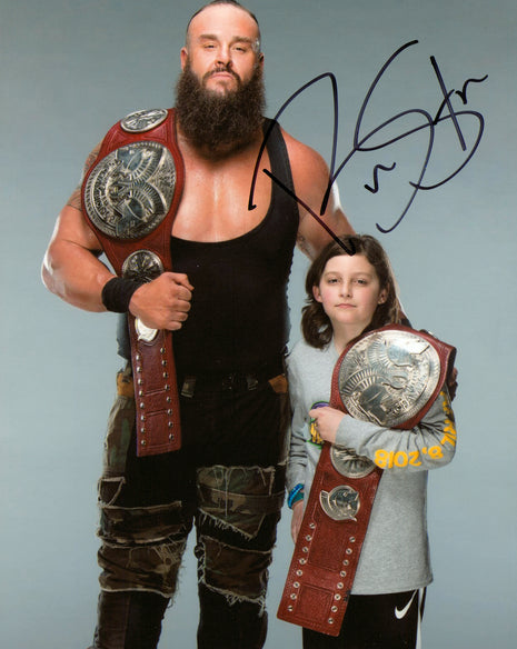 Braun Strowman signed 8x10 Photo