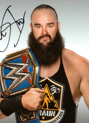 Braun Strowman signed 8x10 Photo