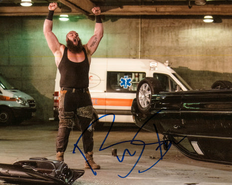 Braun Strowman signed 8x10 Photo