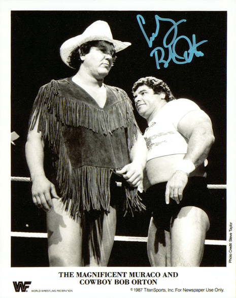Bob Orton signed 8x10 Photo