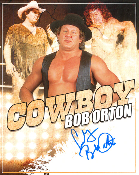 Bob Orton signed 8x10 Photo