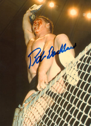 Fotografía firmada de 8x10 por Bob Backlund