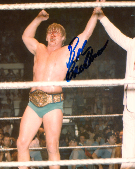 Bob Backlund signed 8x10 Photo
