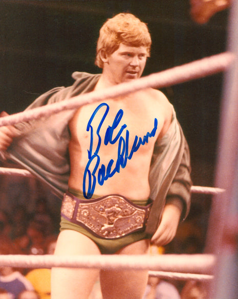 Bob Backlund signed 8x10 Photo